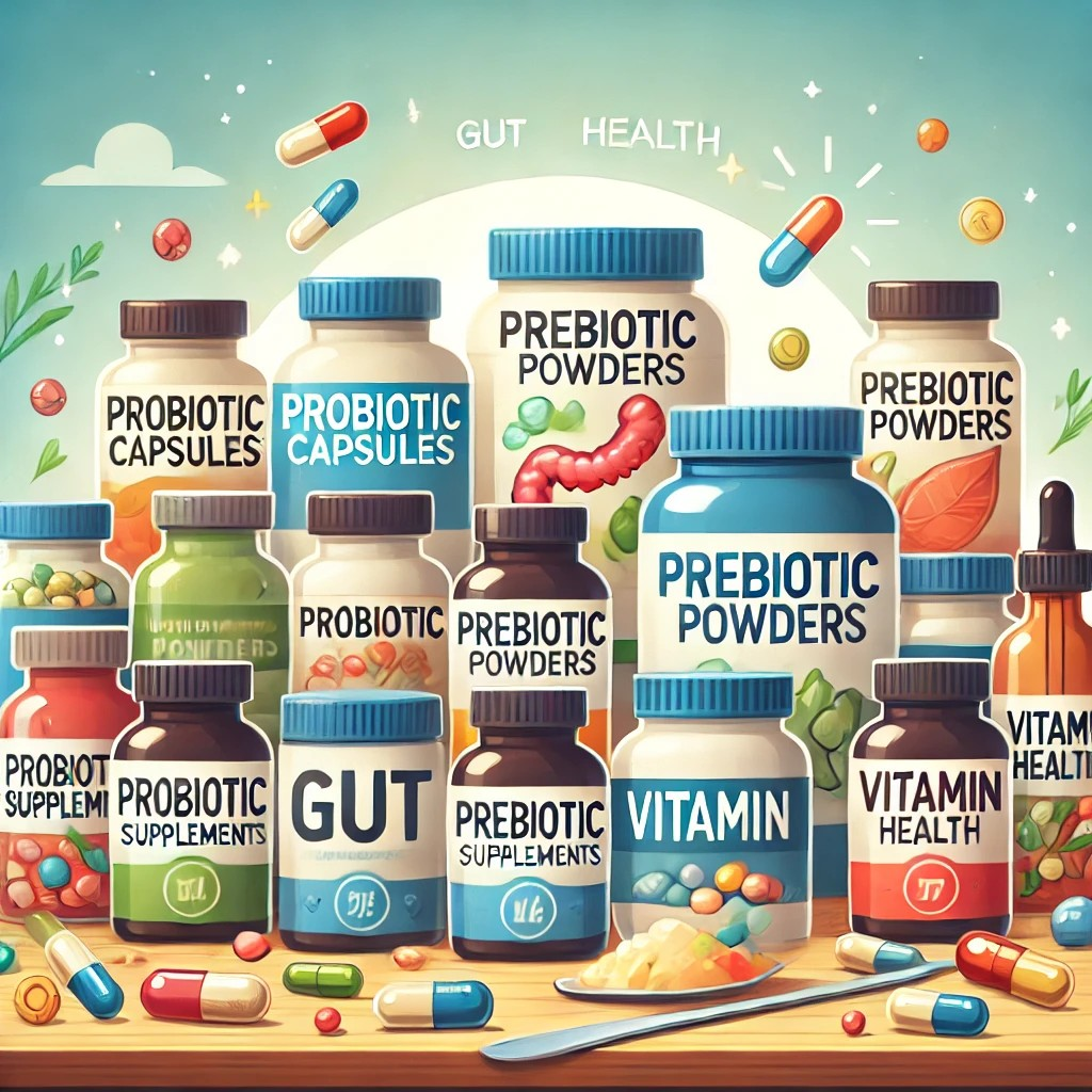 サプリメントで腸内フローラをサポート