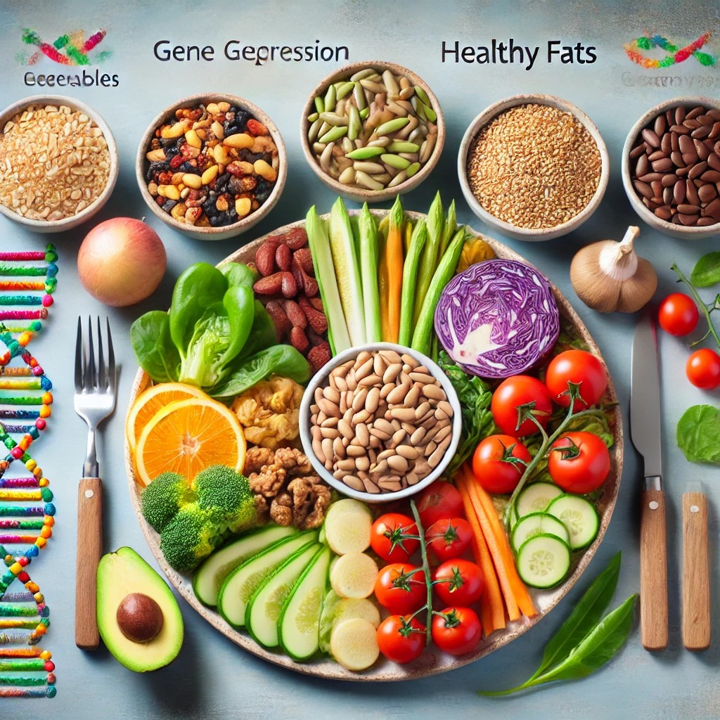 食事の内容や質が、遺伝子のスイッチをオンにしたりオフにしたりします。