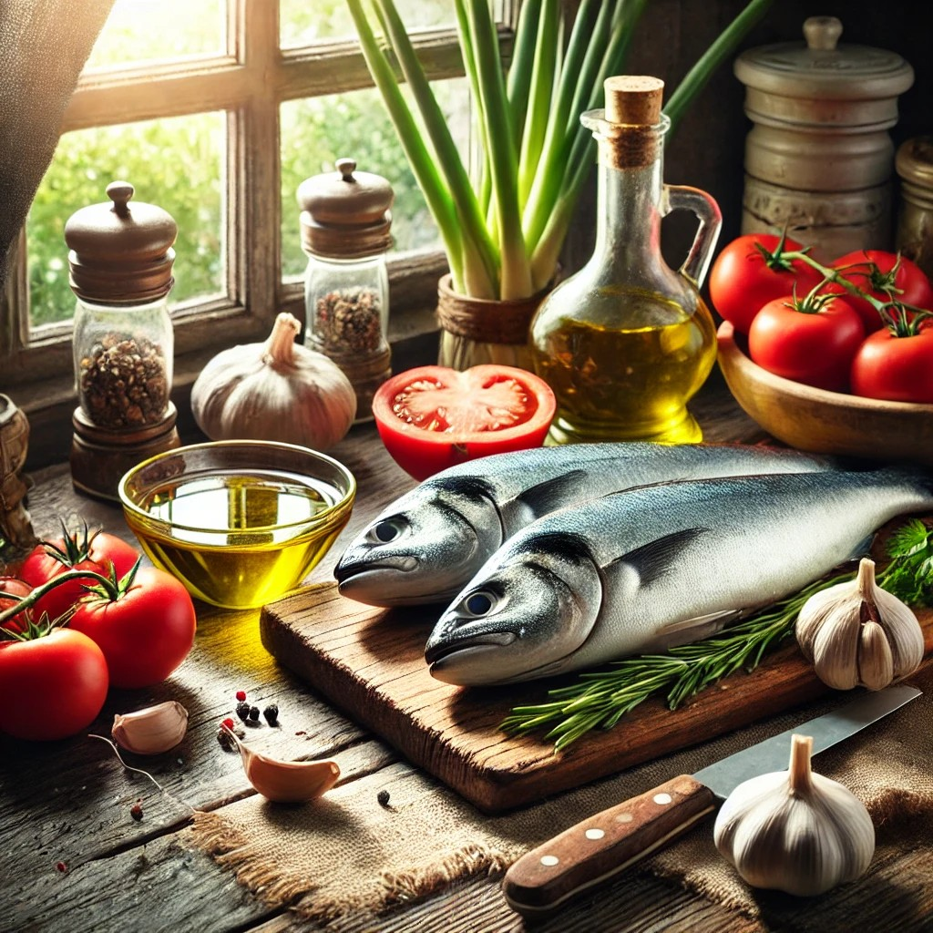 地中海式ダイエットの基本:何を食べる?